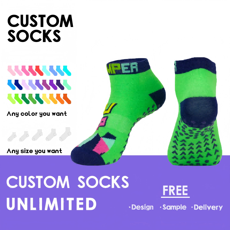 Custom Logo Anti Slip Sports Trampoline Socks Sports Training Gym Trampoline Socks (1).png