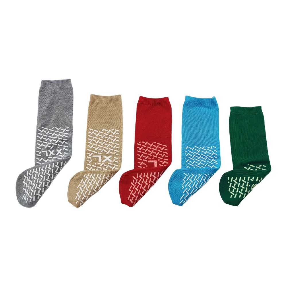 non slip socks hospital customizable, grip socks manufacturer, hospital procurement socks (4).jpg