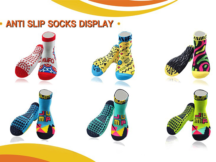 The Innovation of Trampoline Socks: PVC Dot Glue Technology Redefines Sports Safety